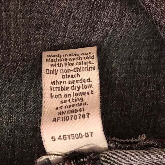 Venezia Womens SZ 18 Mid Rise Jeans Embroidered Stretch Gray‎ Casual Flare FLAWS - Picture 7 of 11